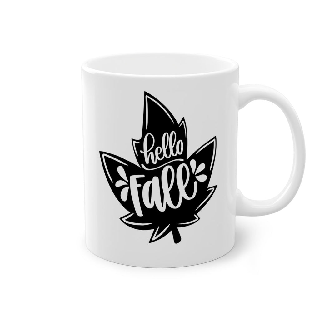 Hello Fall 494#- fall-Mug / Coffee Cup