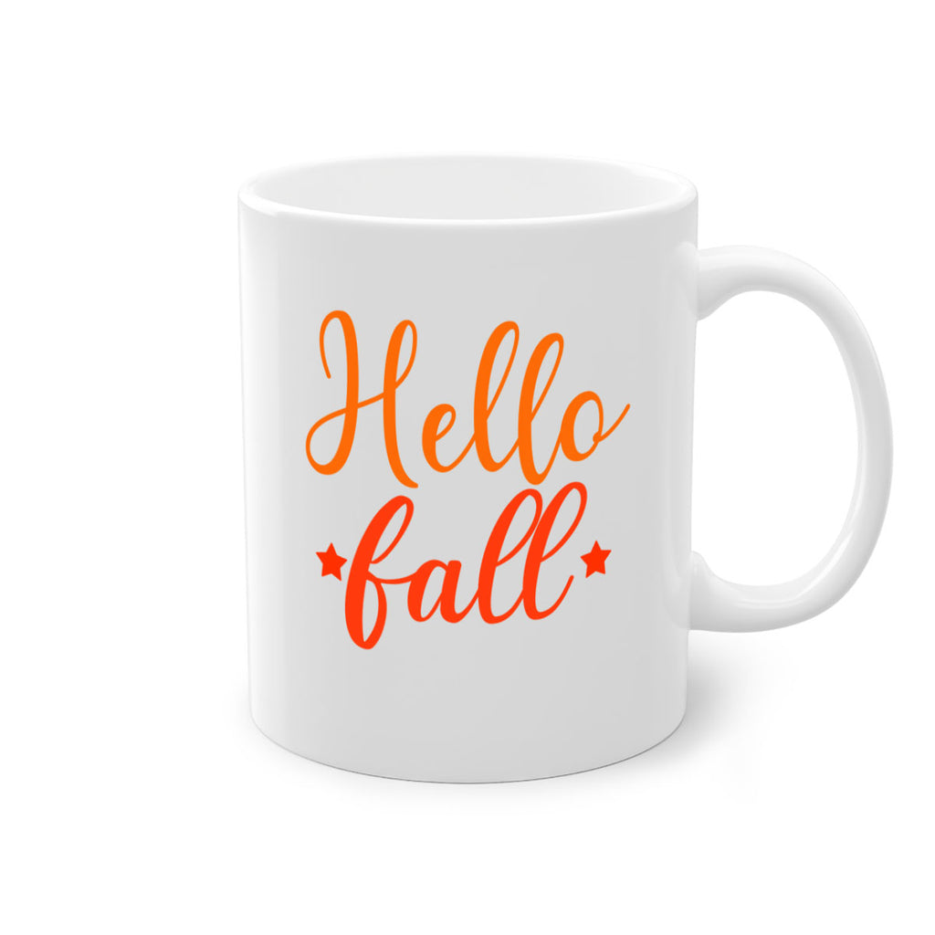 Hello Fall Design 278#- fall-Mug / Coffee Cup