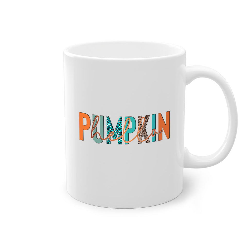 Hello Pumpkin 285#- fall-Mug / Coffee Cup