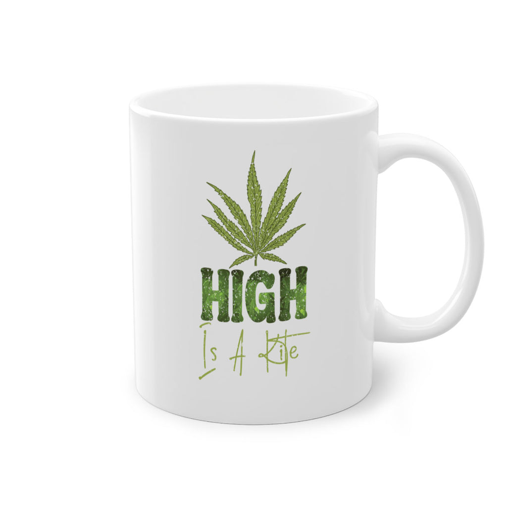 High Is A Kite Sublimation 115#- marijuana-Mug / Coffee Cup