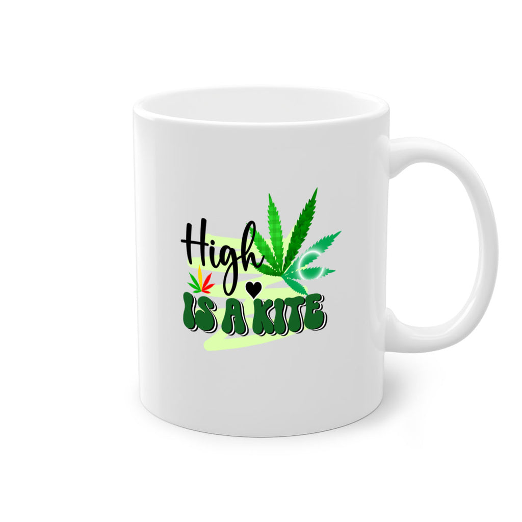 High is a Kite 116#- marijuana-Mug / Coffee Cup