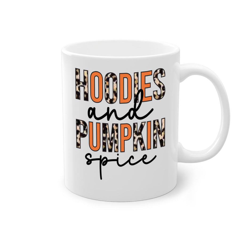 Hoodies and pumpkin spice 317#- fall-Mug / Coffee Cup
