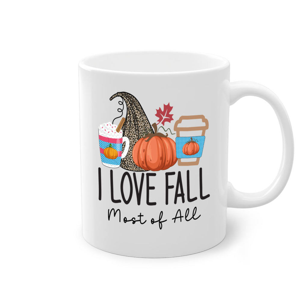 I Love Fall Most of All 332#- fall-Mug / Coffee Cup