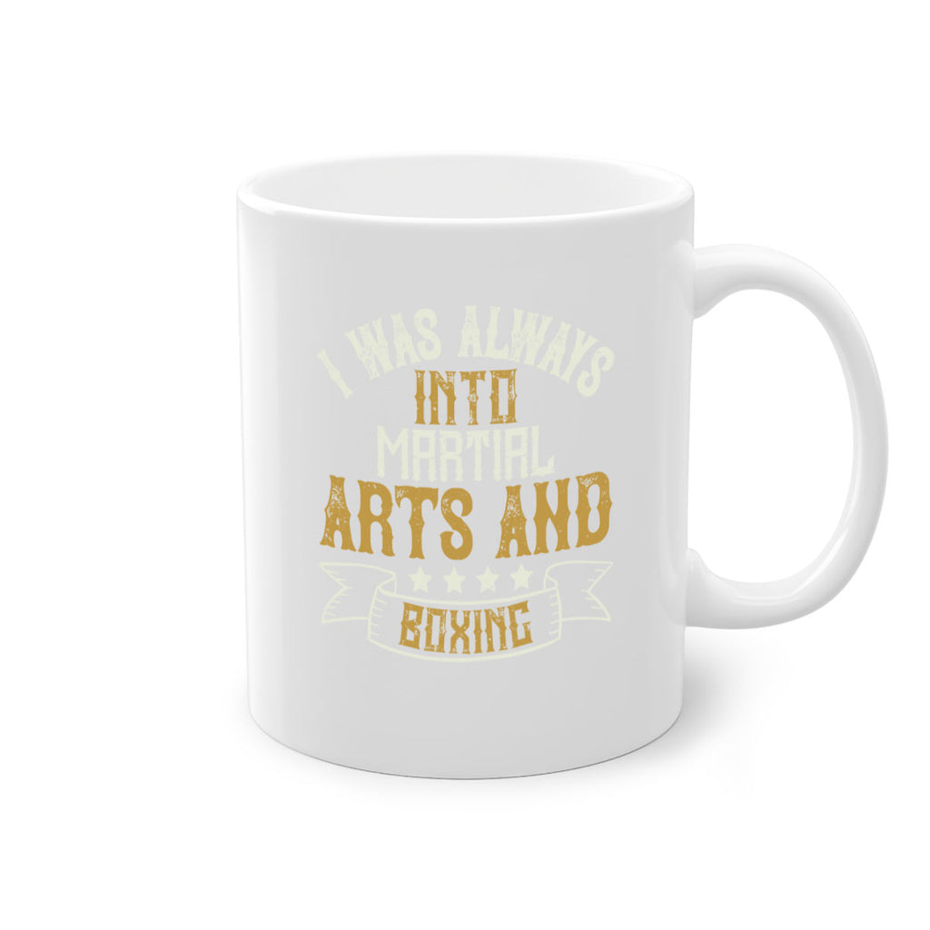 I was always into martial arts and boxing 1987#- boxing-Mug / Coffee Cup