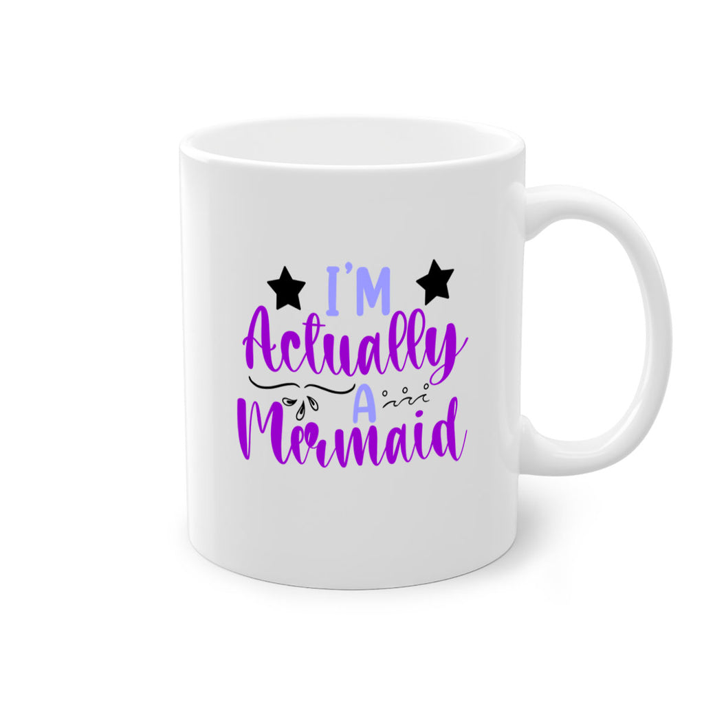 Im Actually A Mermaid246#- mermaid-Mug / Coffee Cup