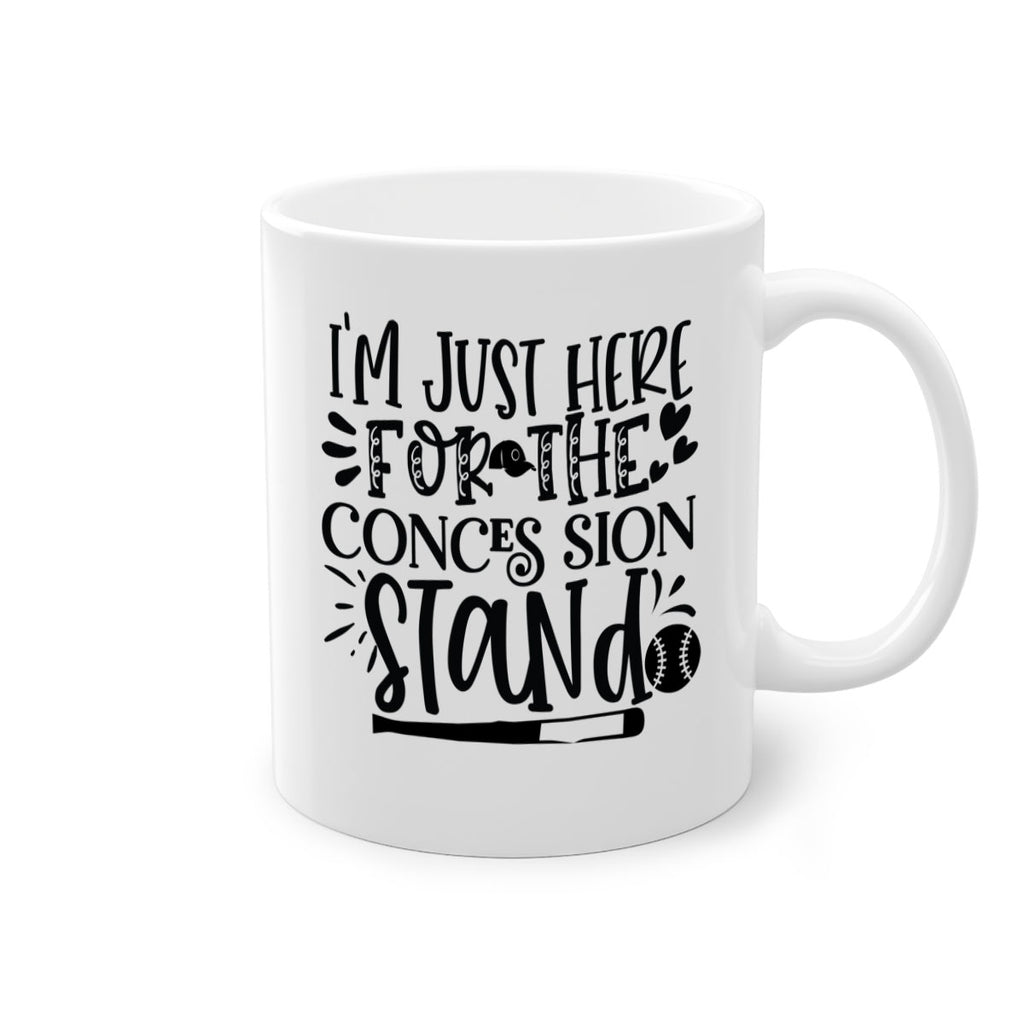 Im Just Here For the Conces sion stand 2072#- baseball-Mug / Coffee Cup
