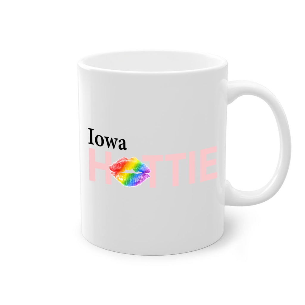 Iowa Hottie with rainbow lips 15#- Hottie Collection-Mug / Coffee Cup