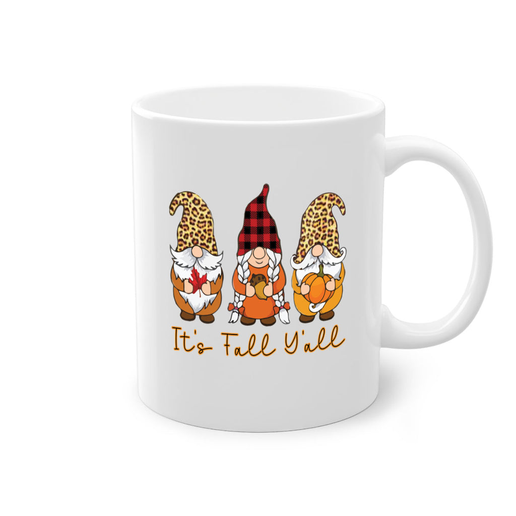 It s Fall Y all Gnome 362#- fall-Mug / Coffee Cup