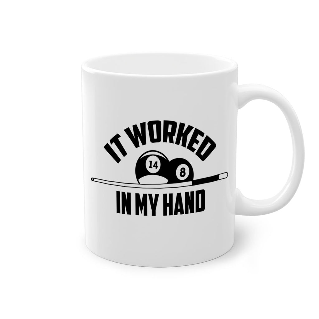 It worked in my hand 1000#- billards-Mug / Coffee Cup