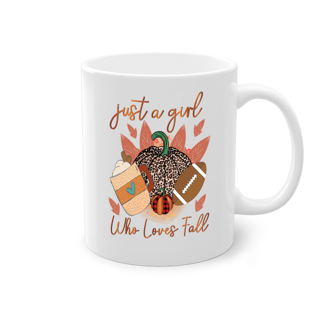 Just A Girl Who Loves Fall 384#- fall-Mug / Coffee Cup