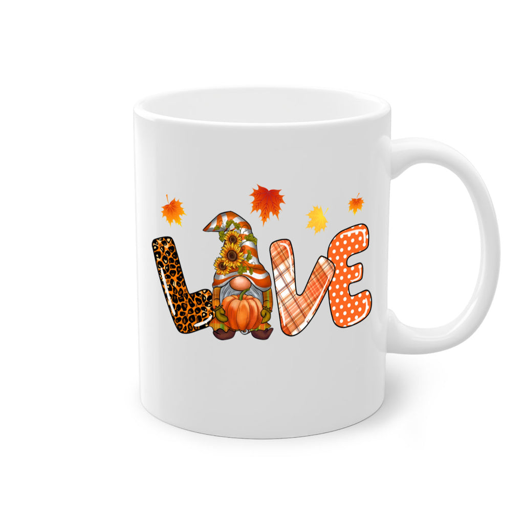 LOVEFallGnomeAutumn 416#- fall-Mug / Coffee Cup