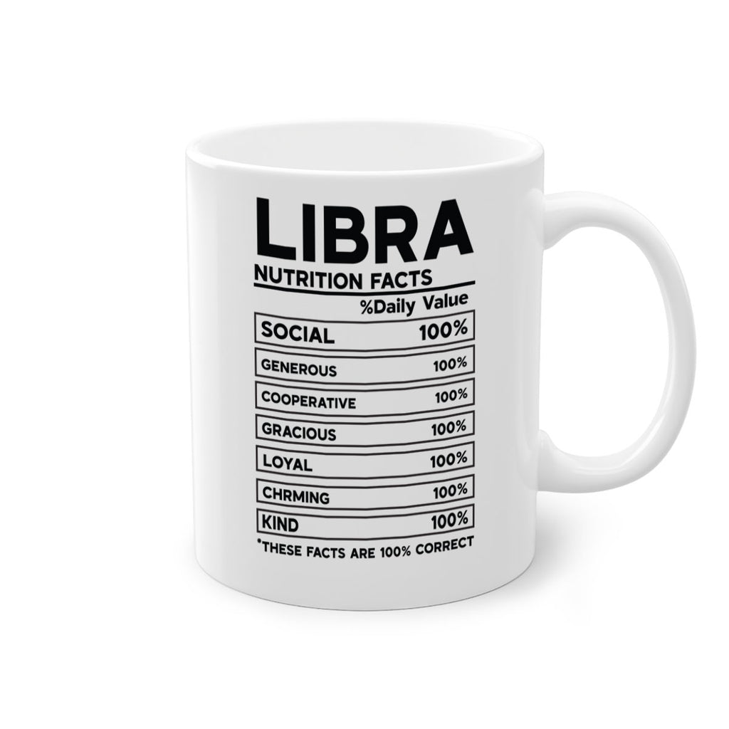 Libra Nutrition Facts 318#- zodiac-Mug / Coffee Cup