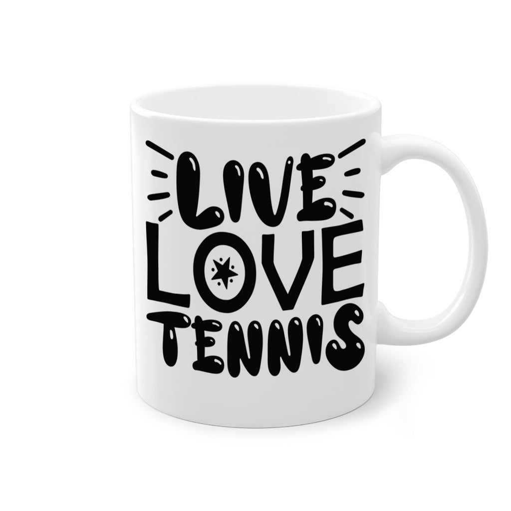 Live love Tennis 800#- tennis-Mug / Coffee Cup