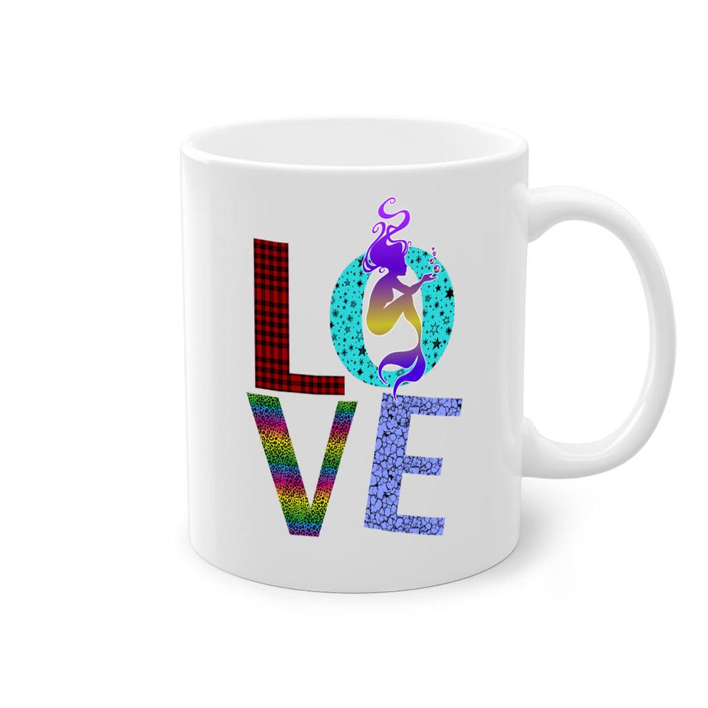 Love 304#- mermaid-Mug / Coffee Cup