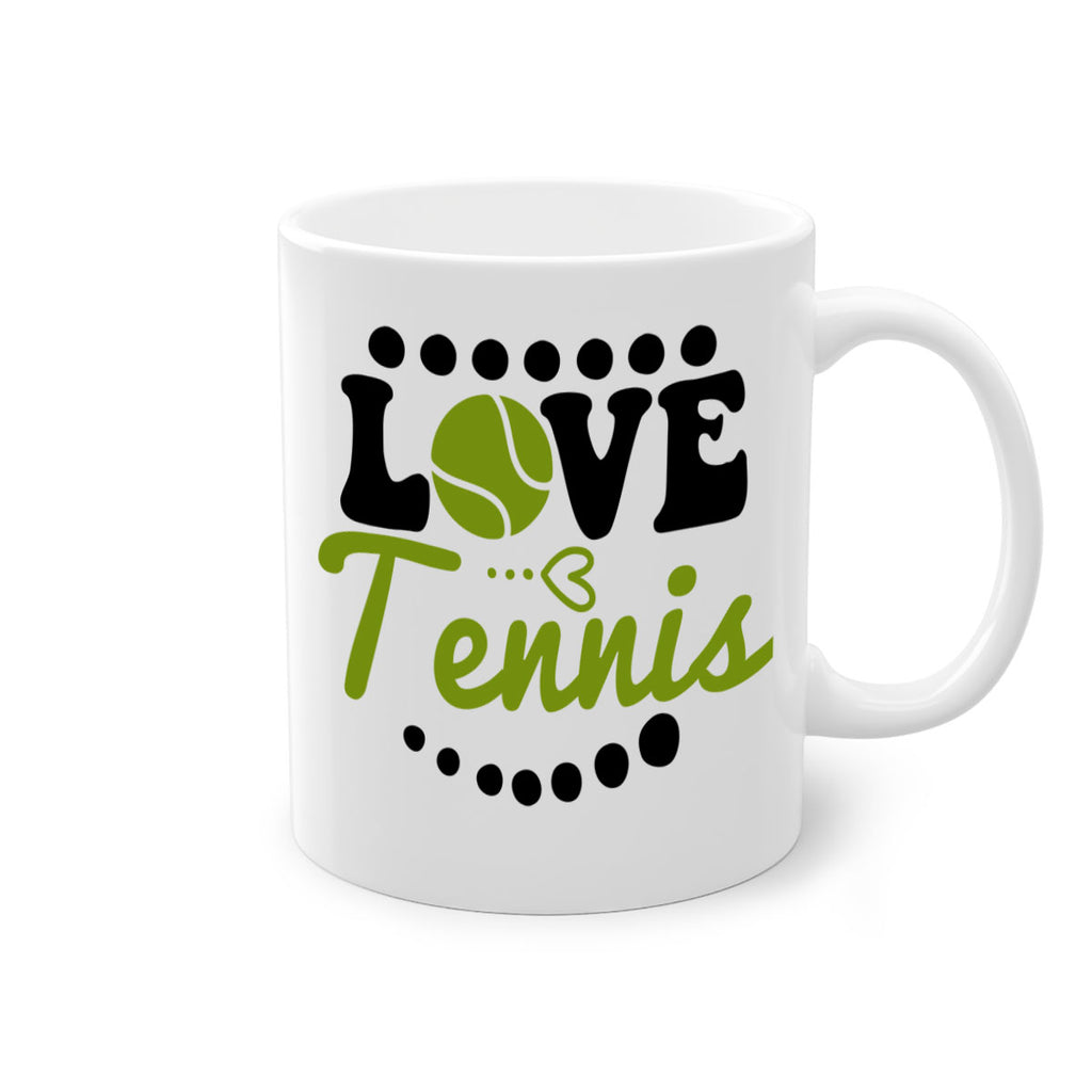 Love Tennis 730#- tennis-Mug / Coffee Cup