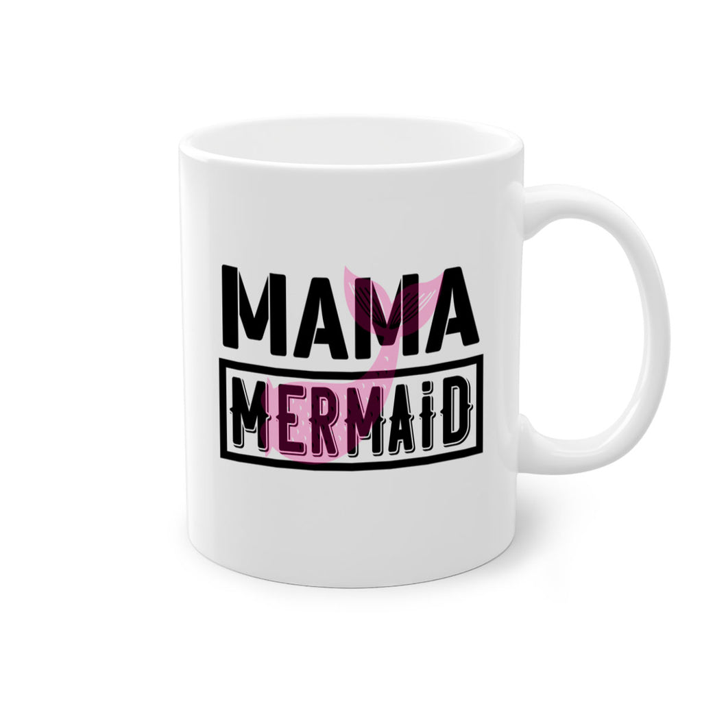 Mama mermaid 317#- mermaid-Mug / Coffee Cup