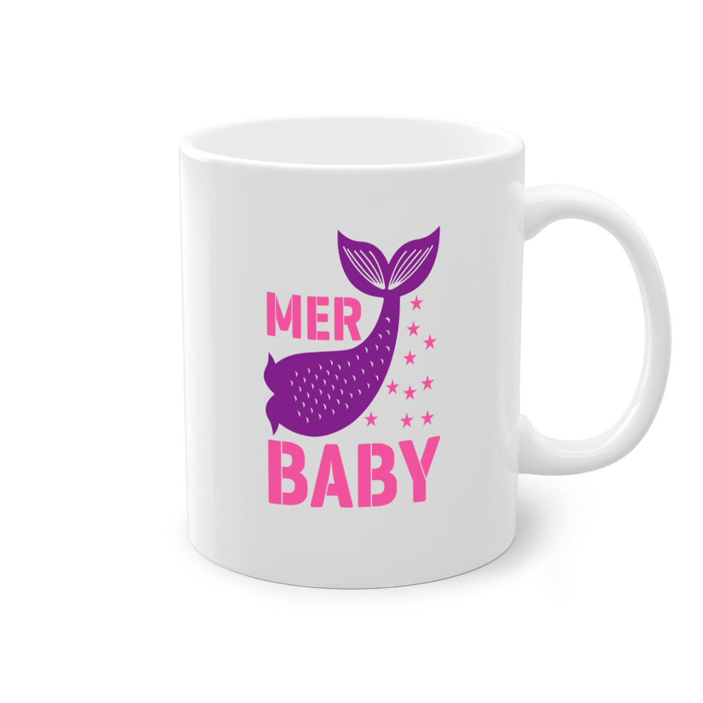 Mer Baby 321#- mermaid-Mug / Coffee Cup