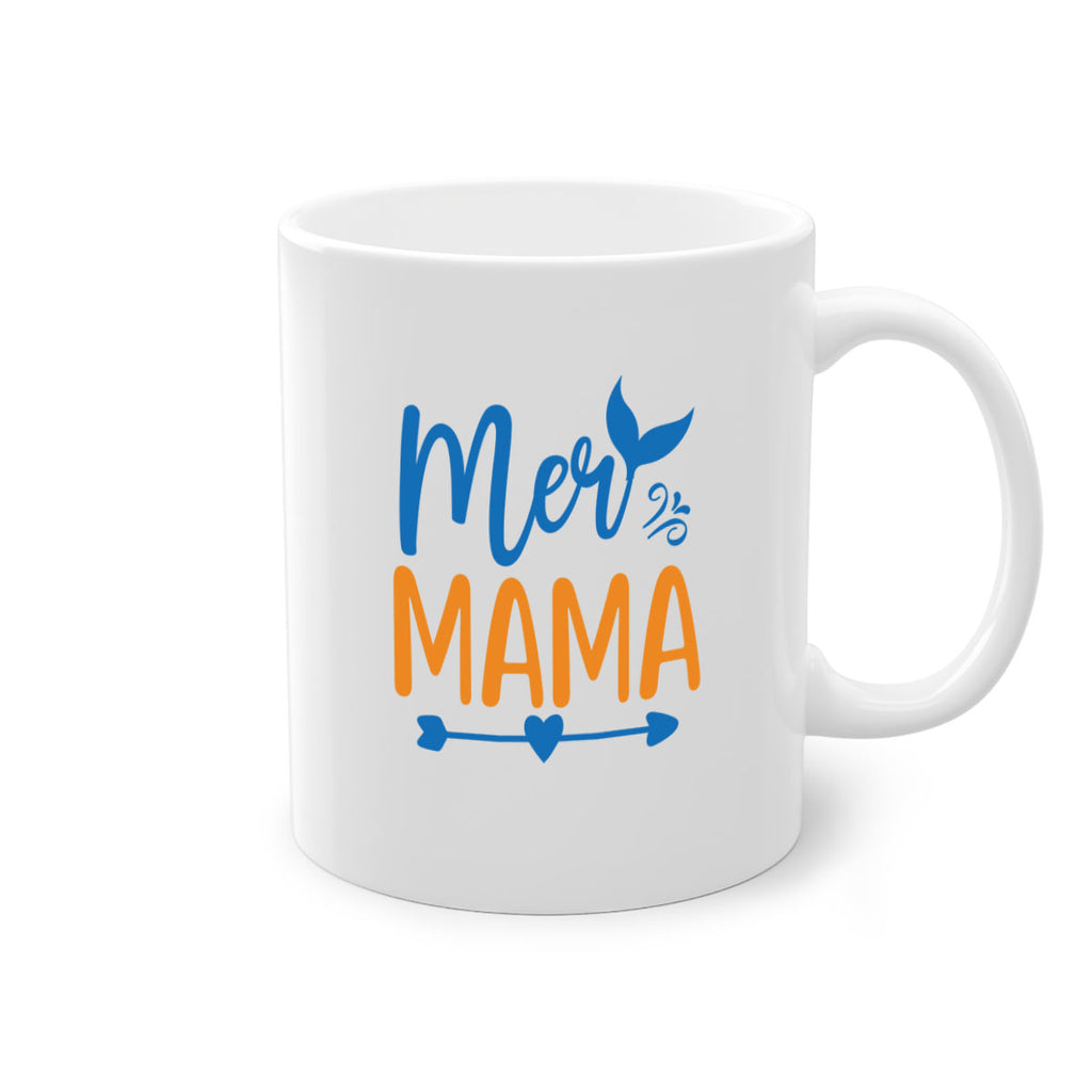 Mer Mama 330#- mermaid-Mug / Coffee Cup