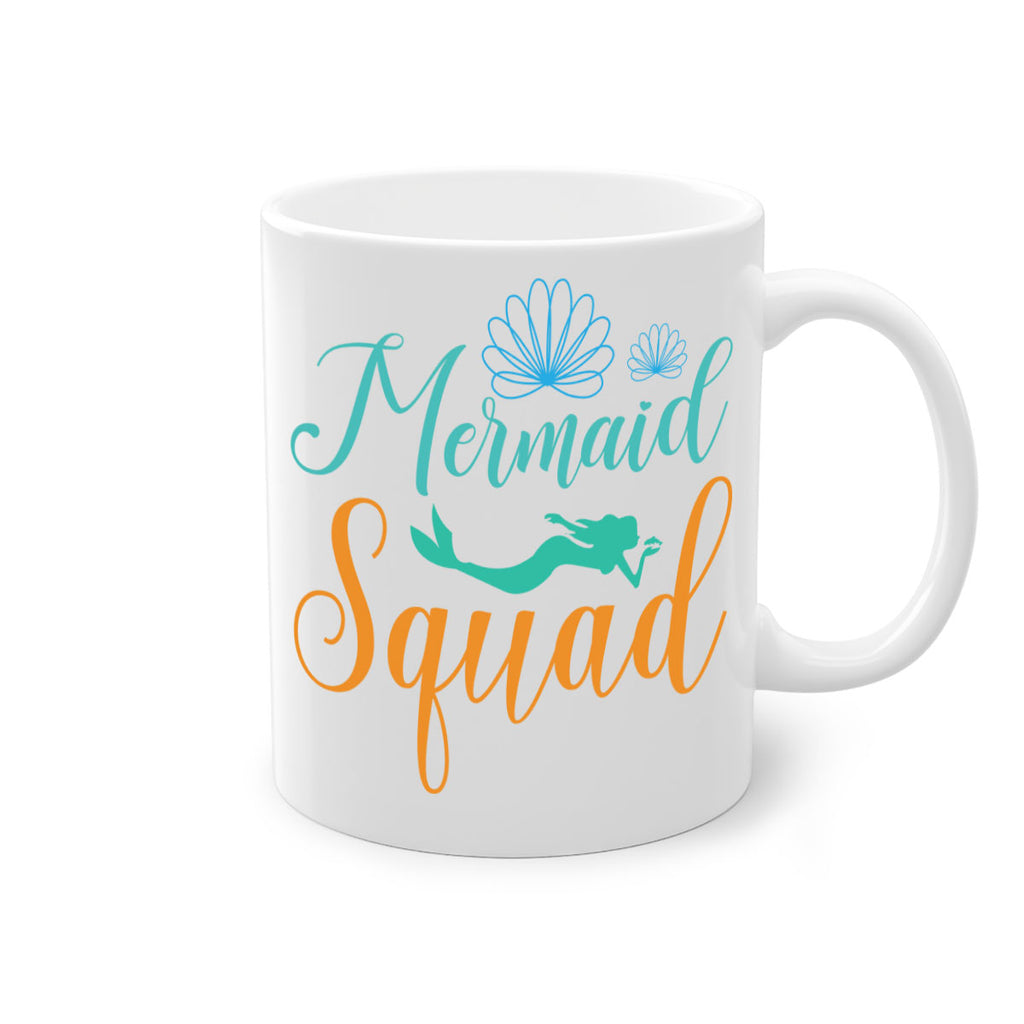 Mermaid Squad Design 449#- mermaid-Mug / Coffee Cup