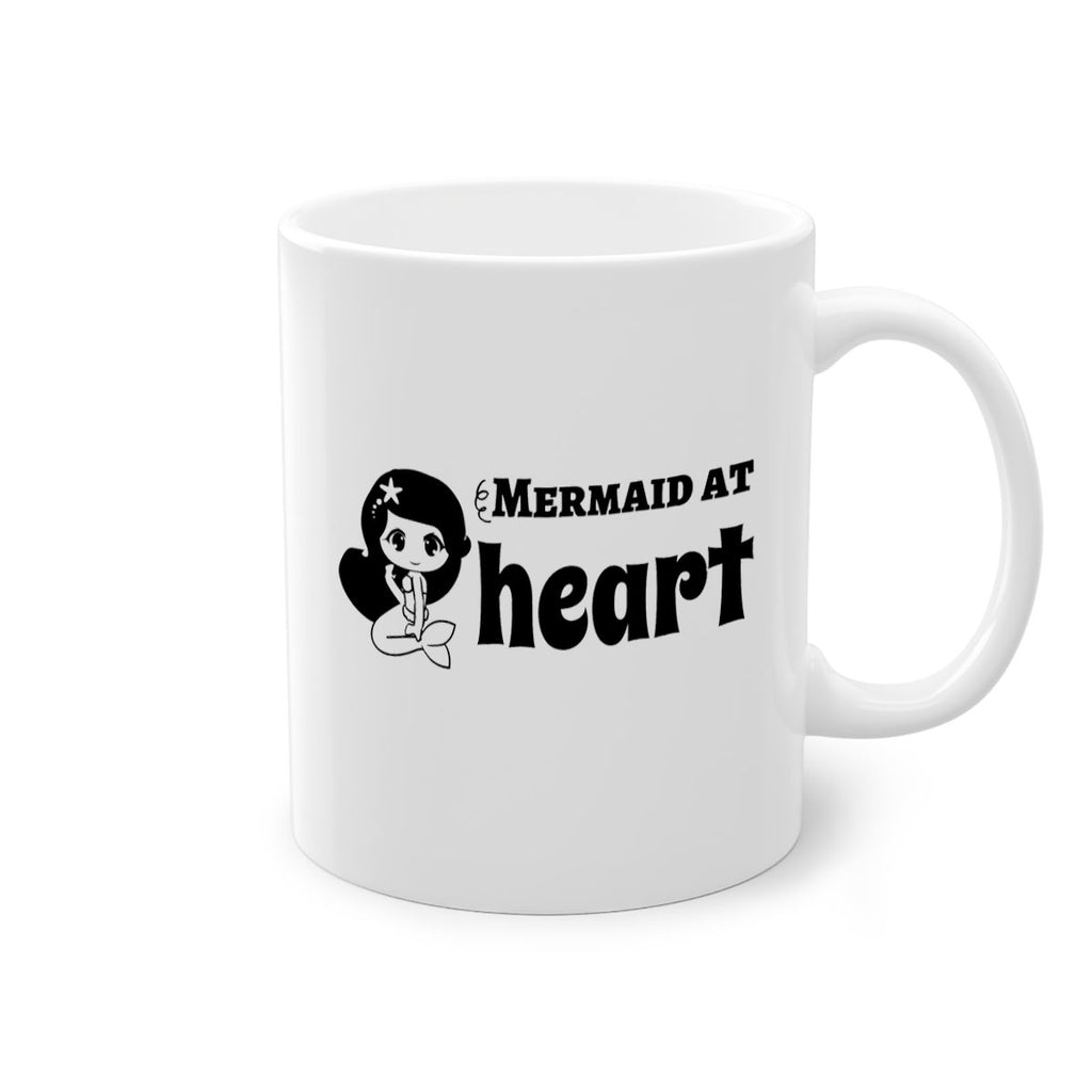 Mermaid at heart 393#- mermaid-Mug / Coffee Cup