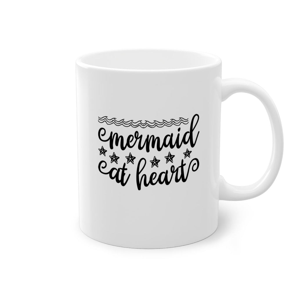 Mermaid at heart design 398#- mermaid-Mug / Coffee Cup