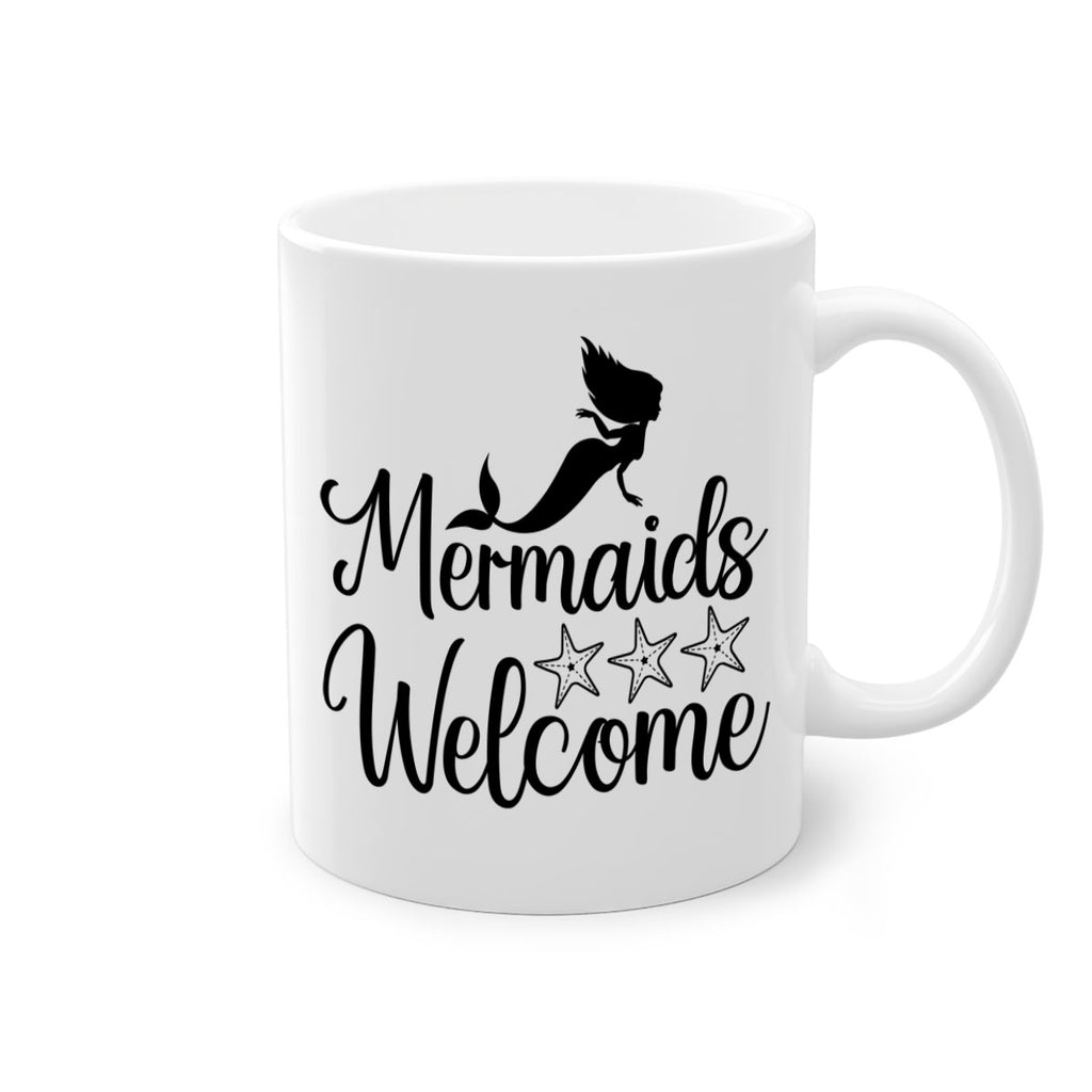 Mermaids welcome 498#- mermaid-Mug / Coffee Cup