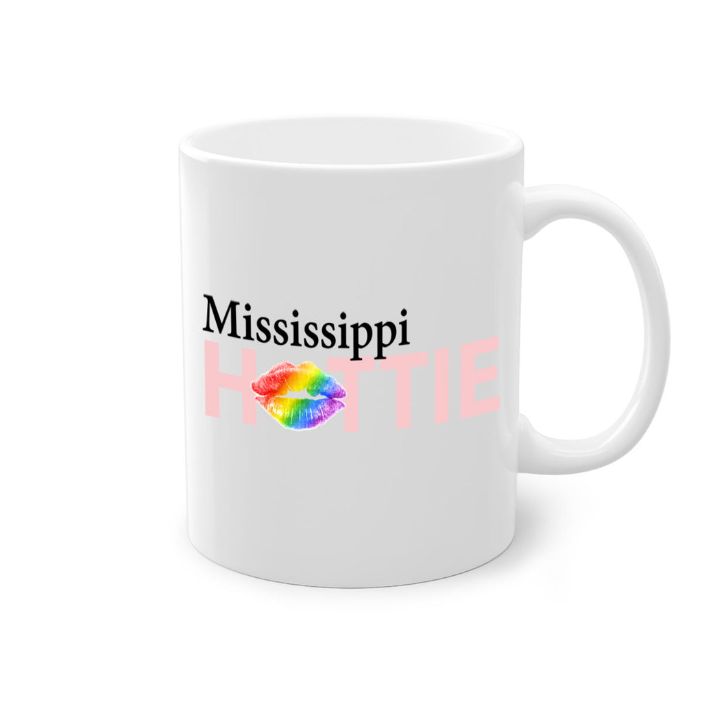 Mississippi Hottie with rainbow lips 24#- Hottie Collection-Mug / Coffee Cup