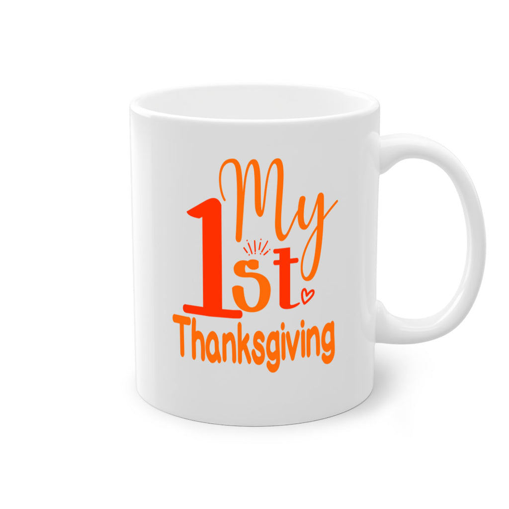 My st Thanksgiving Design 431#- fall-Mug / Coffee Cup
