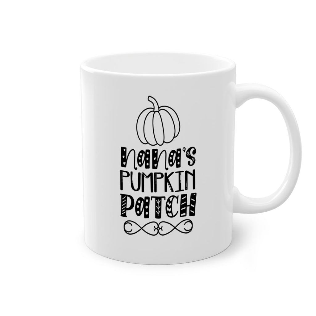 Nana s Pumpkin Patch 439#- fall-Mug / Coffee Cup