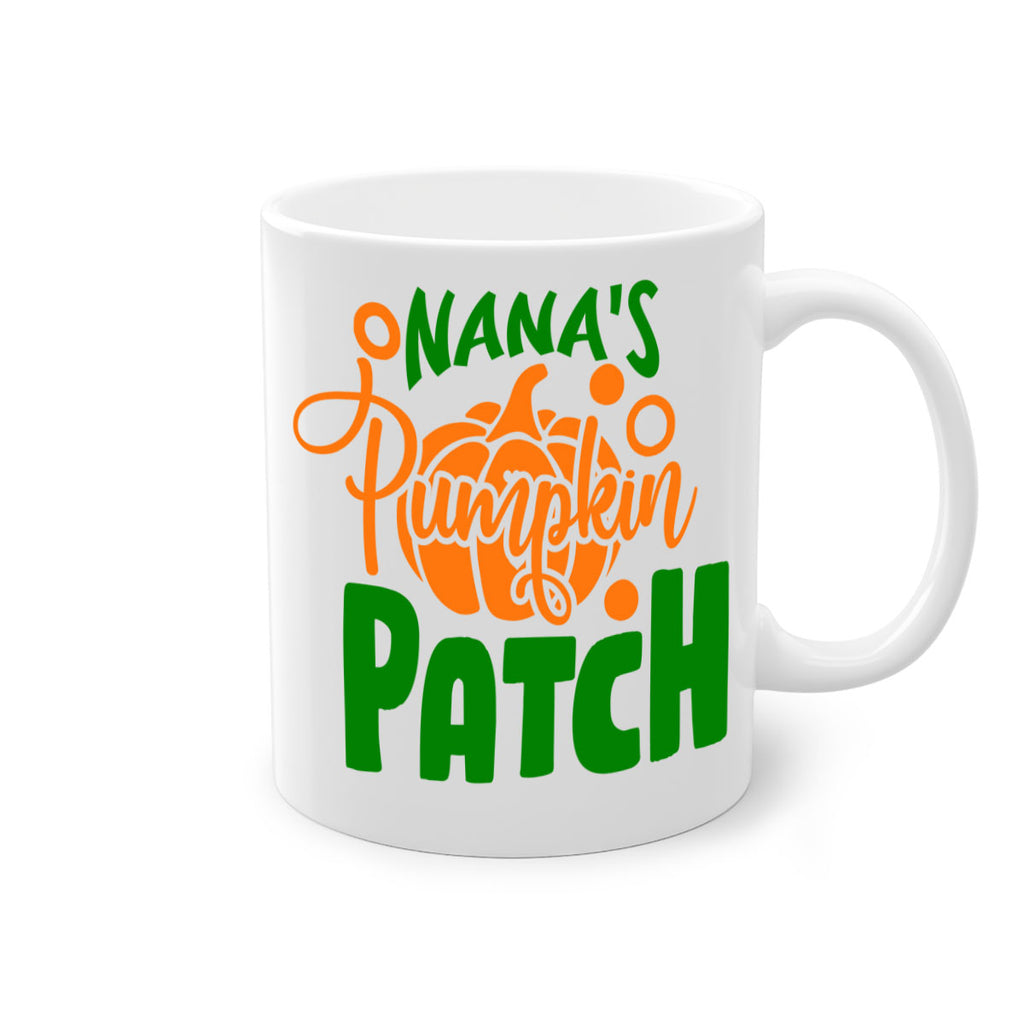 Nanas Pumpkin Patch 440#- fall-Mug / Coffee Cup
