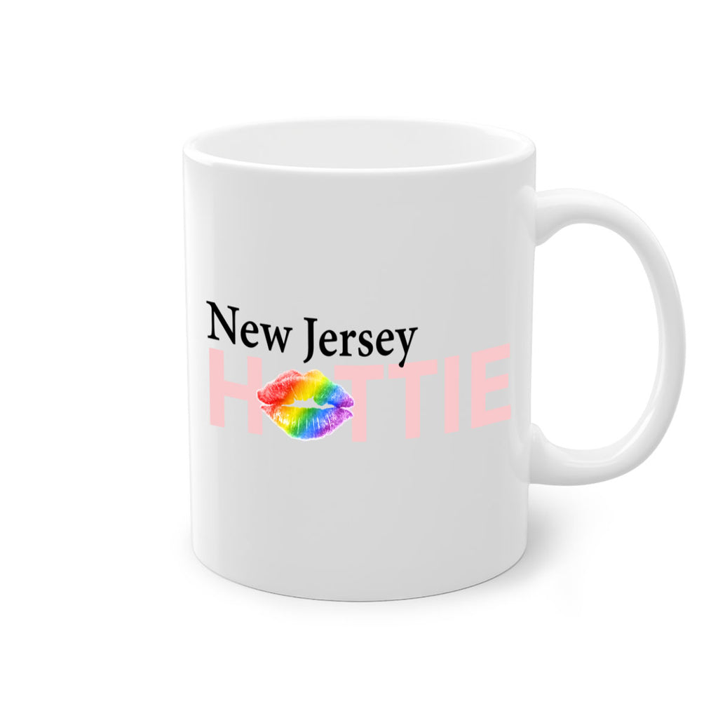 New Jersey Hottie with rainbow lips 30#- Hottie Collection-Mug / Coffee Cup