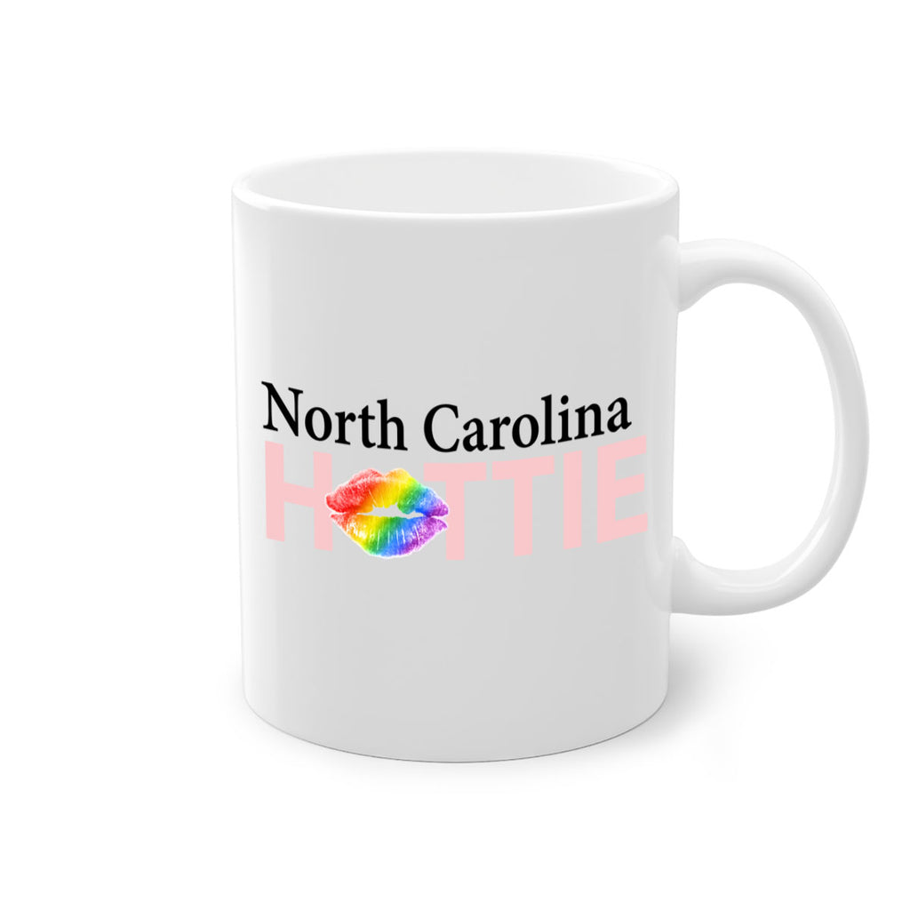 North Carolina Hottie with rainbow lips 33#- Hottie Collection-Mug / Coffee Cup