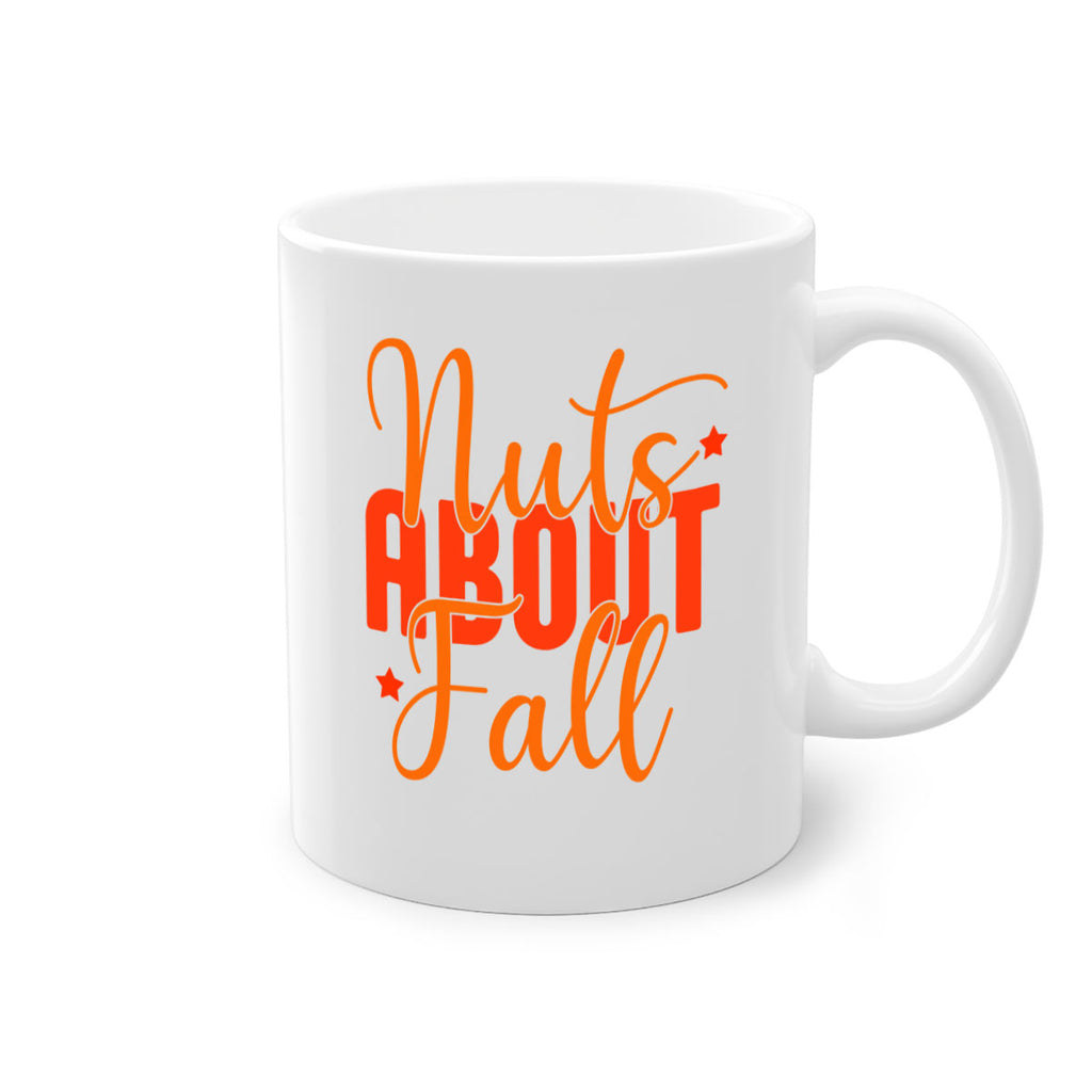 Nuts About Fall Design 444#- fall-Mug / Coffee Cup