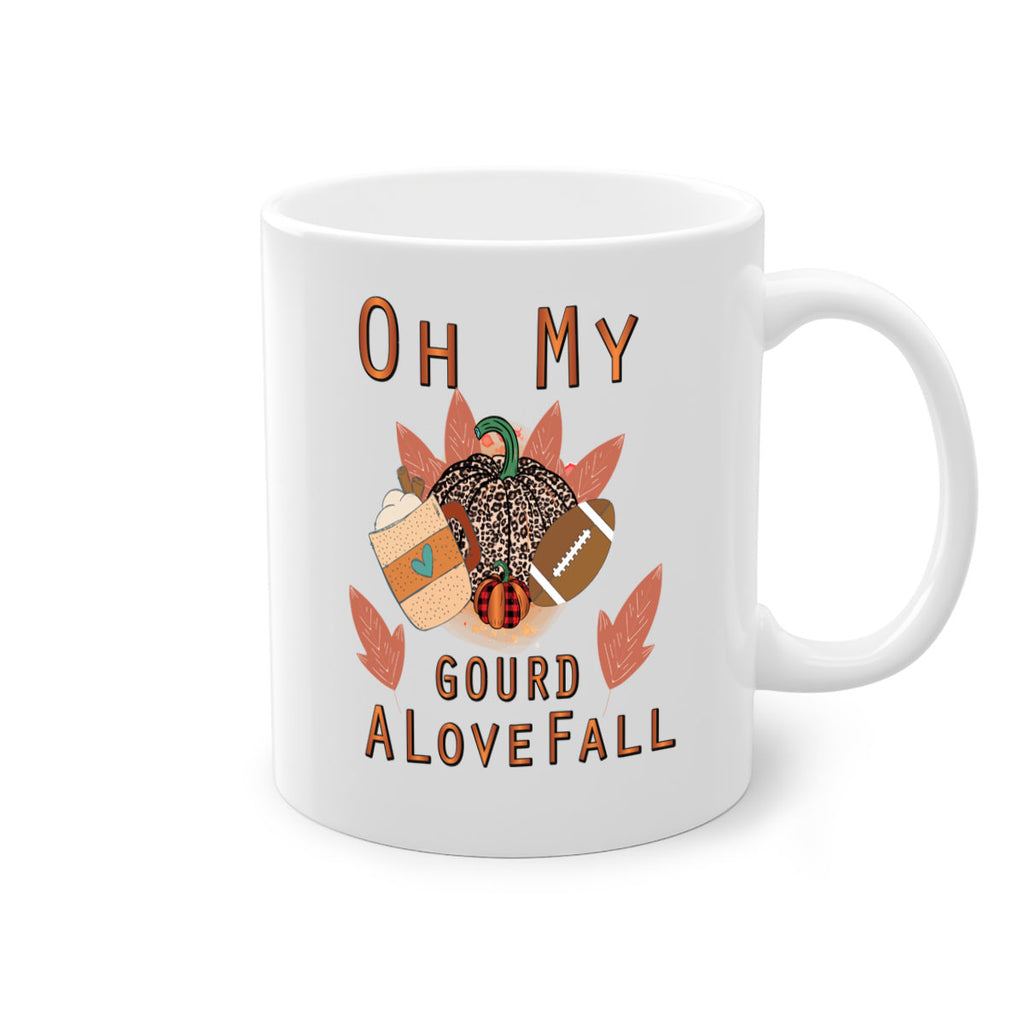 Oh My Gourd A Love Fall 452#- fall-Mug / Coffee Cup