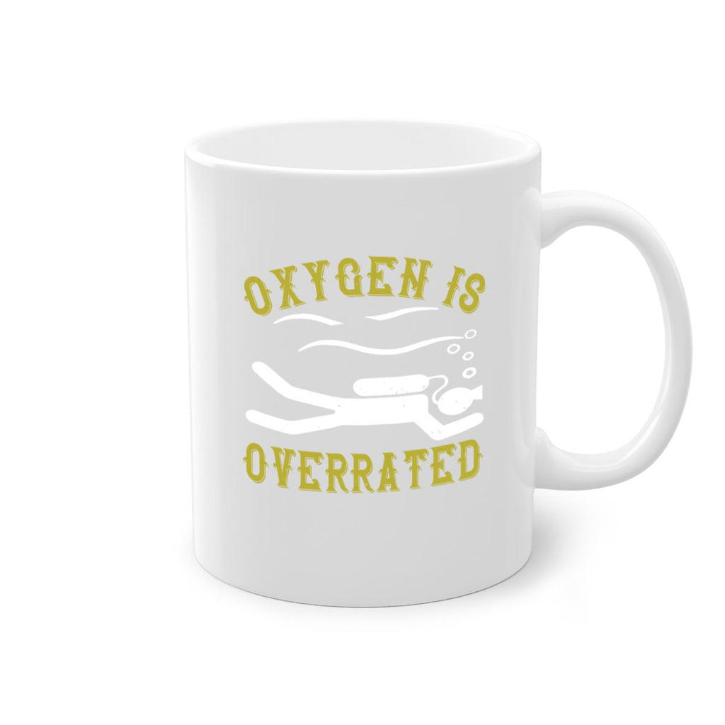 Oxygen is overrated 603#- swimming-Mug / Coffee Cup