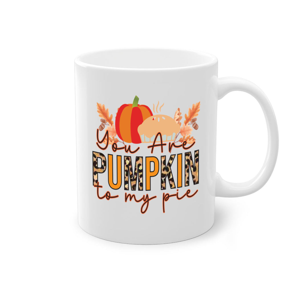 Pumpkin Pie Fall 531#- fall-Mug / Coffee Cup