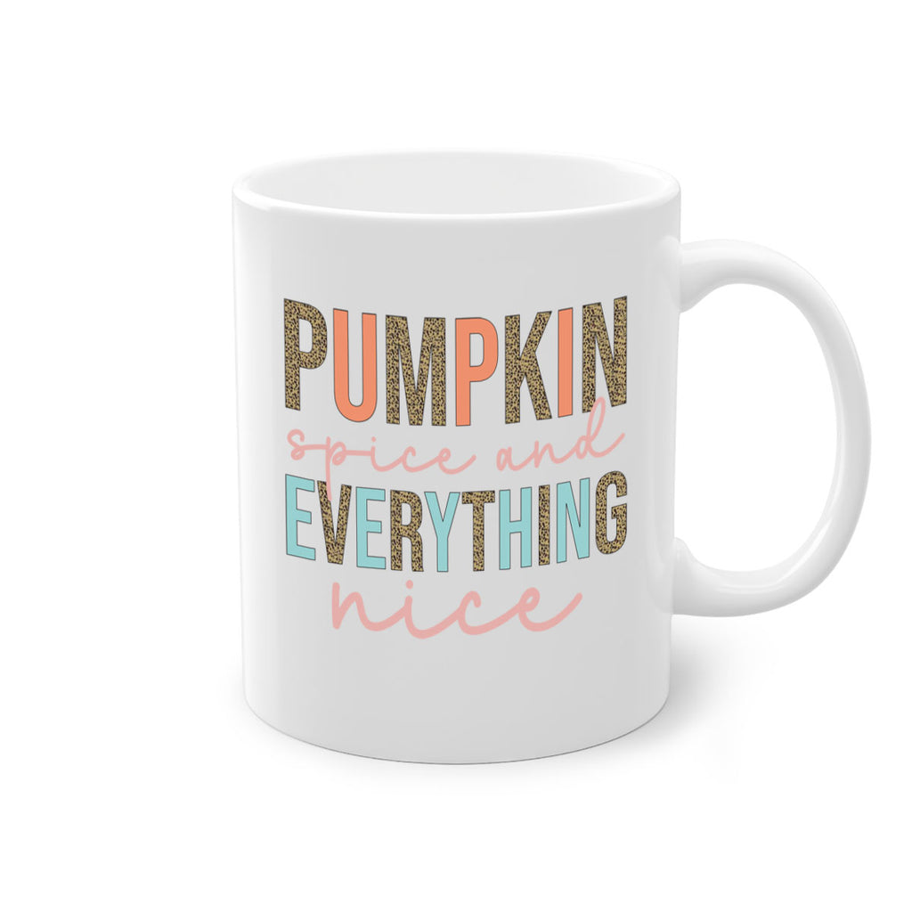 Pumpkin Spice And Everything Nice 533#- fall-Mug / Coffee Cup