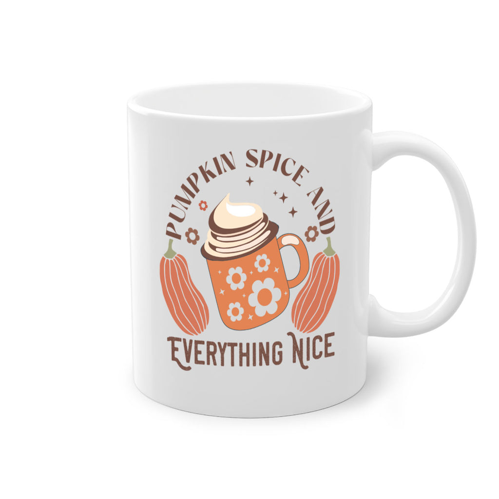 Pumpkin Spice And Everything Nice 539#- fall-Mug / Coffee Cup