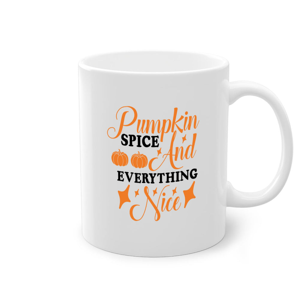 Pumpkin Spice And Everything Nice 541#- fall-Mug / Coffee Cup