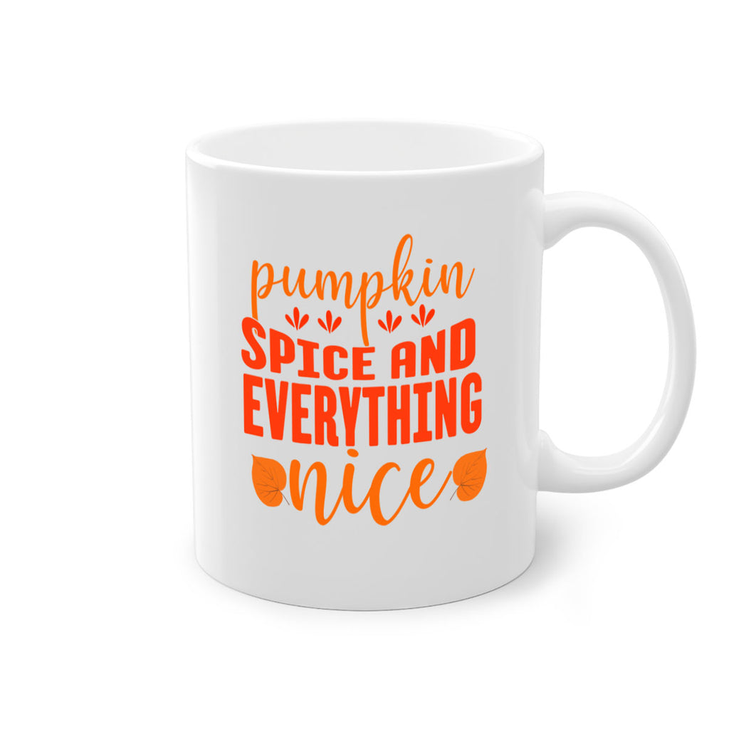 Pumpkin Spice And Everything Nice Design 535#- fall-Mug / Coffee Cup