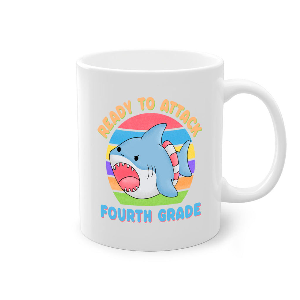 Ready to Attack 4th Grade 20#- 4th grade-Mug / Coffee Cup