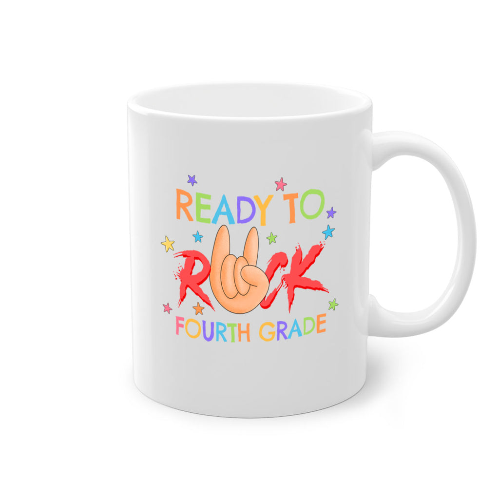 Ready to Rock 4th Grade 22#- 4th grade-Mug / Coffee Cup