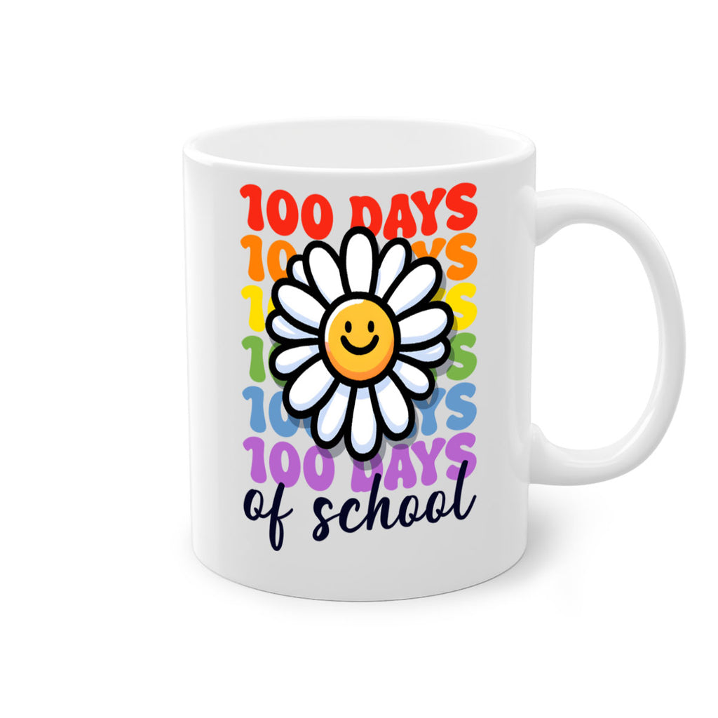 Retro Flower 100 Days Of 56#- 100 days-Mug / Coffee Cup