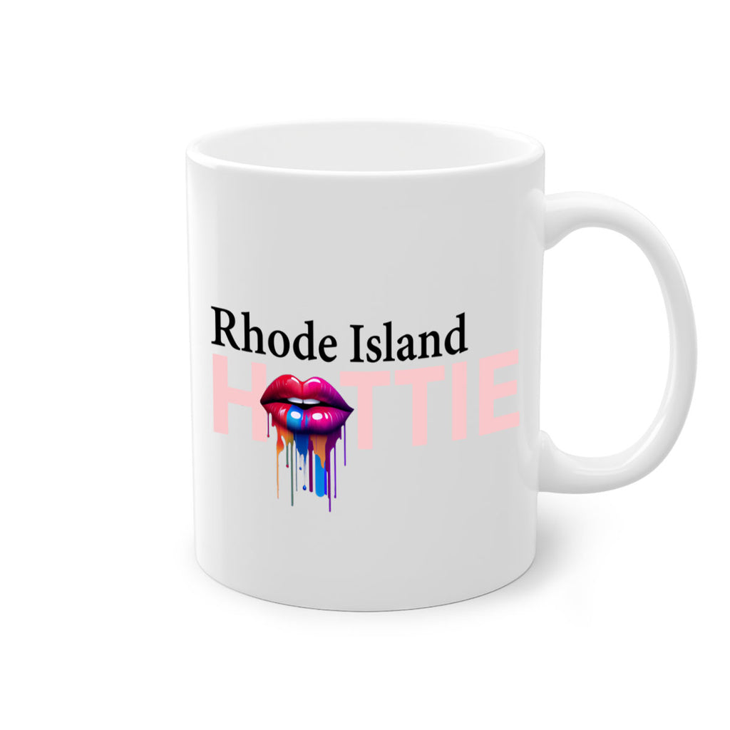 Rhode Island Hottie with dripping lips 39#- Hottie Collection-Mug / Coffee Cup