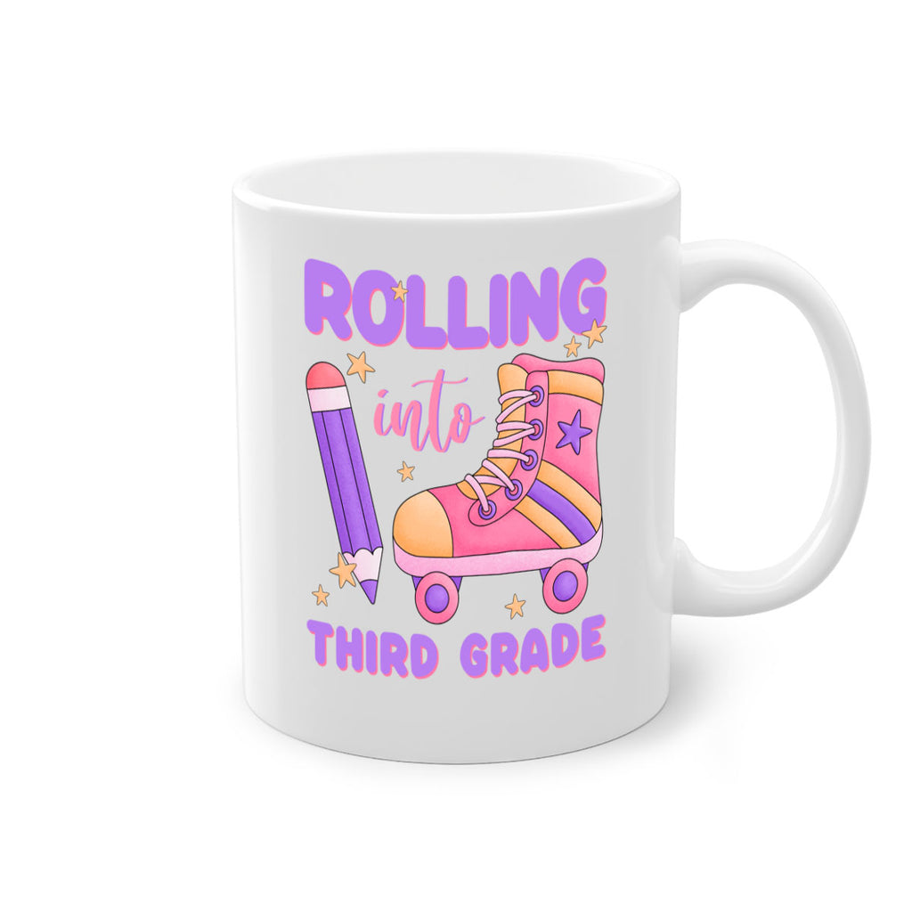 Rolling into 3rd Grade 24#- Third Grade-Mug / Coffee Cup