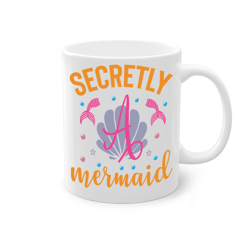 Secretly A Mermaid Design 583#- mermaid-Mug / Coffee Cup