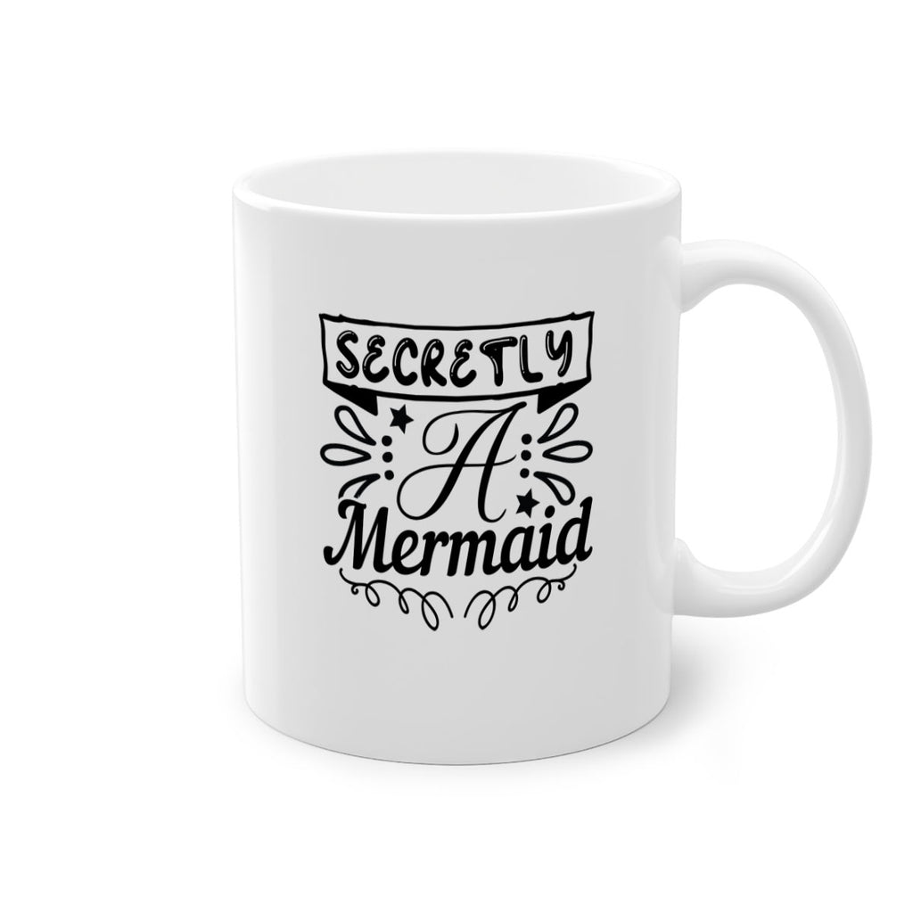 Secretly a mermaid 579#- mermaid-Mug / Coffee Cup