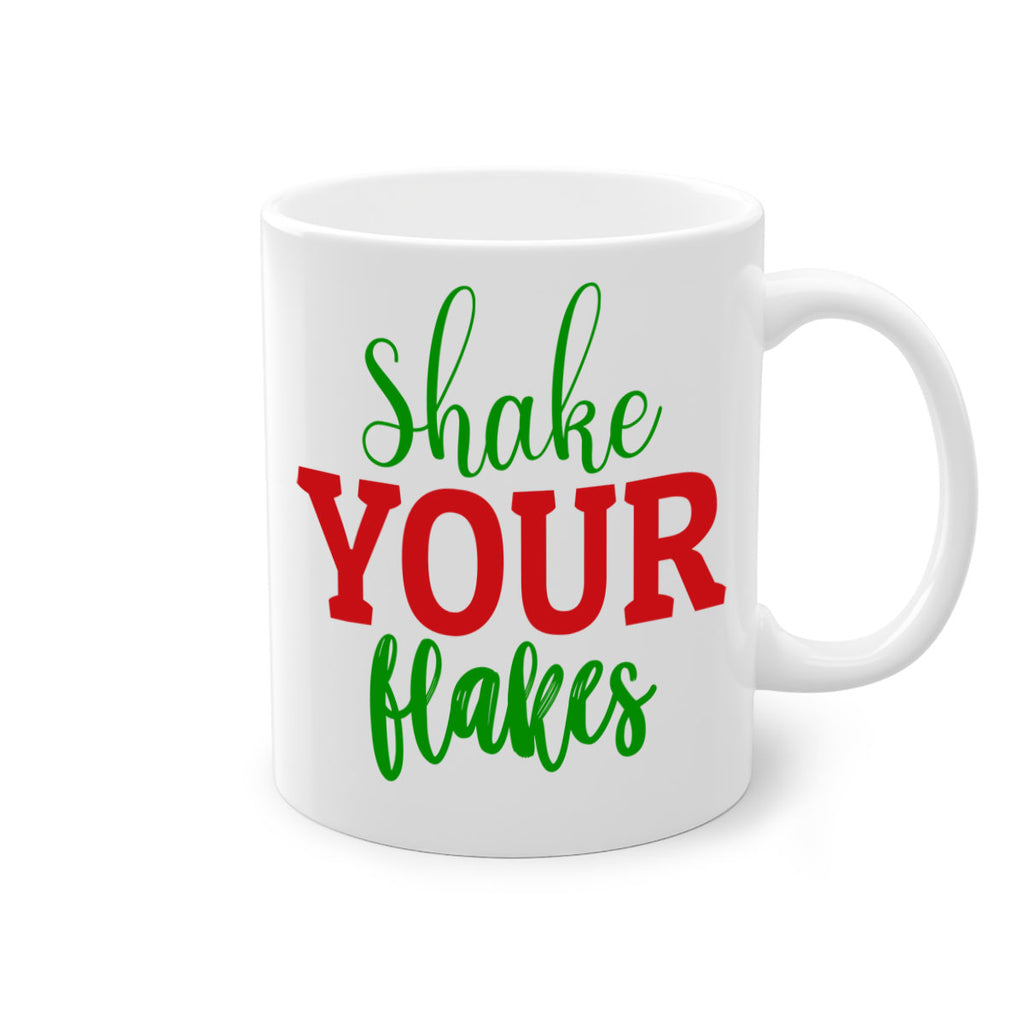 Shake Your Flakes 355#- winter-Mug / Coffee Cup