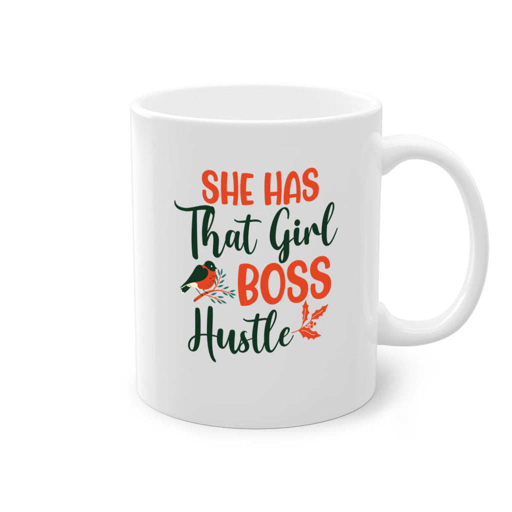 She Has That Girl Boss Hustle 363#- winter-Mug / Coffee Cup