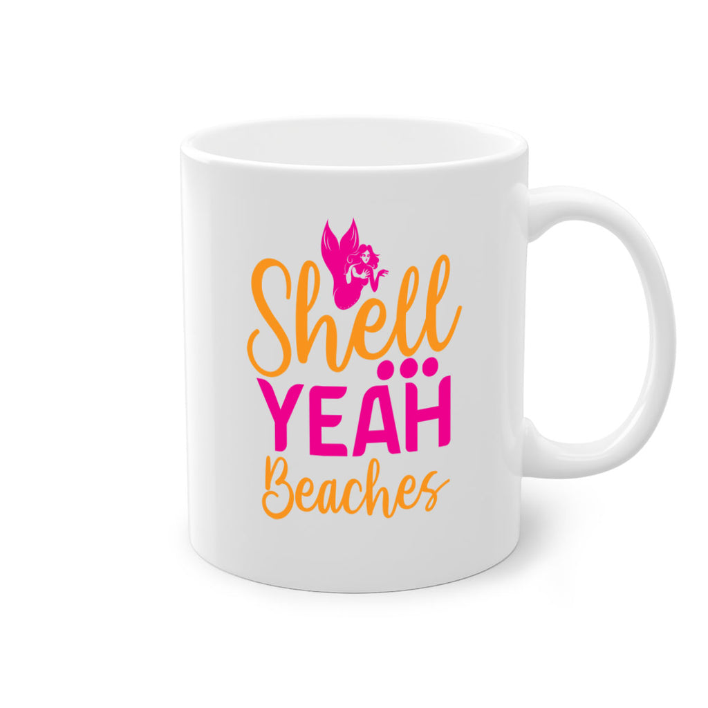 Shell Yeah Beaches 586#- mermaid-Mug / Coffee Cup